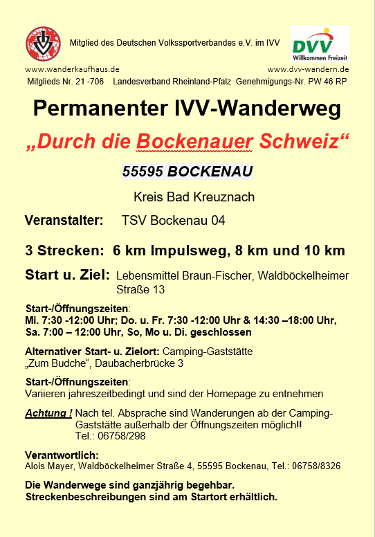 Durch die Bockenauer Schweiz - 6km